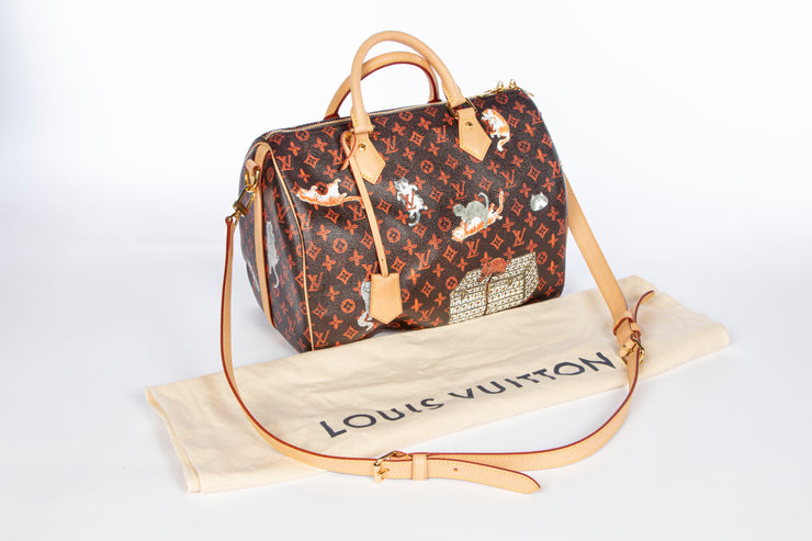 Shop a Louis Vuitton Catogram Bag - Speedy 30 Bandouliere – Luxury Parc