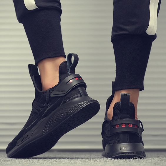 Men's Trendy Crane Printed Sneaker Shoes | Abershoes