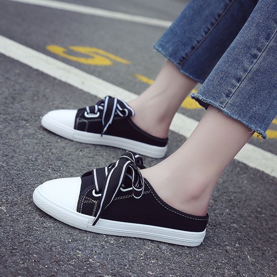 trendy canvas shoes