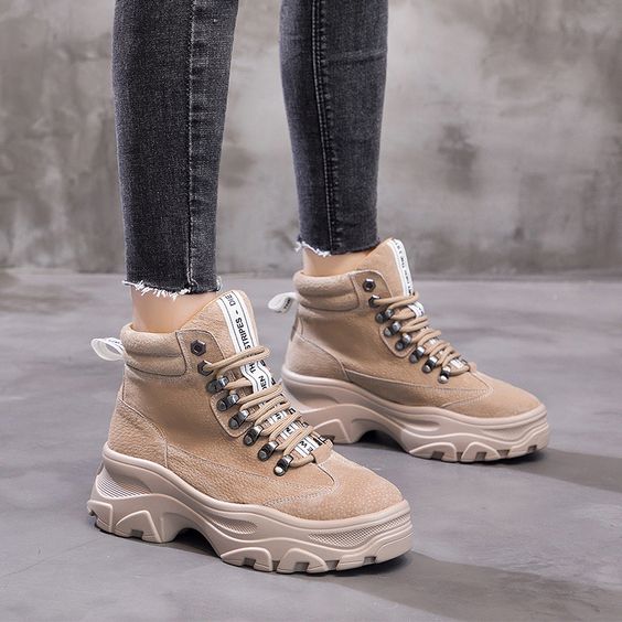 stylish leather boots