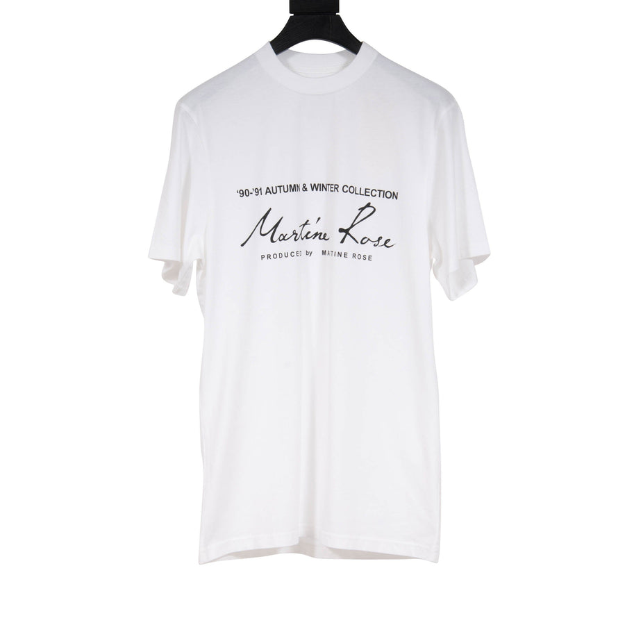 90-91 AW Collection T Shirt (White) Martine Rose 