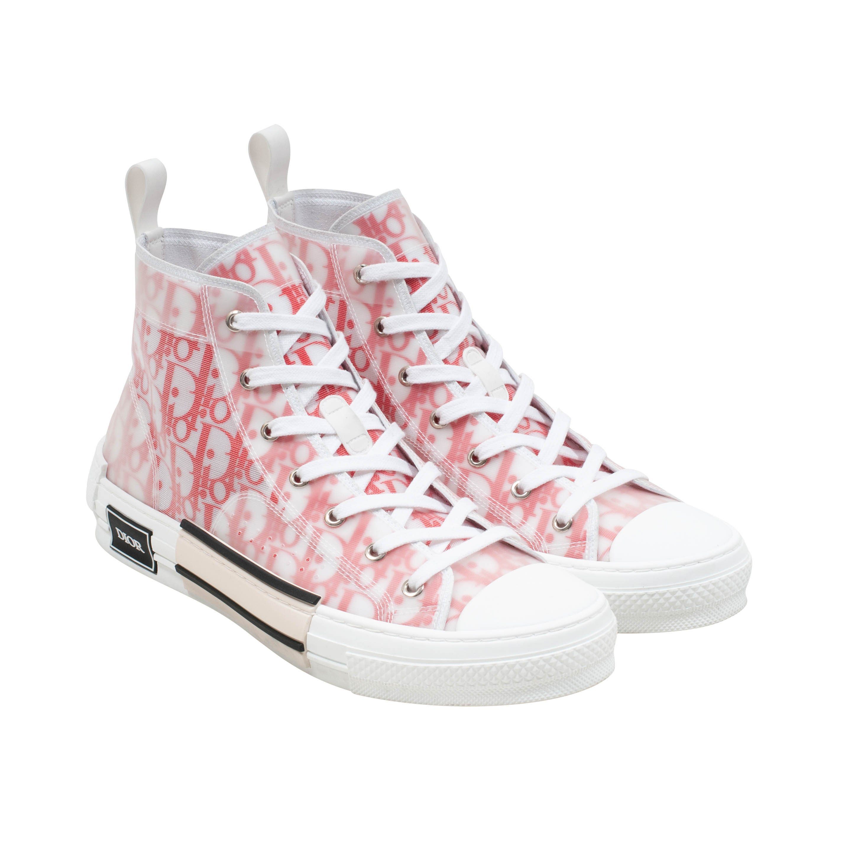 DIOR Mens B24 Sneakers in Pink 1144  More Than You Can Imagine