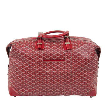 Goyard Goyard Chevron Croisiere 55 Duffle Boeing Bag Black RARE