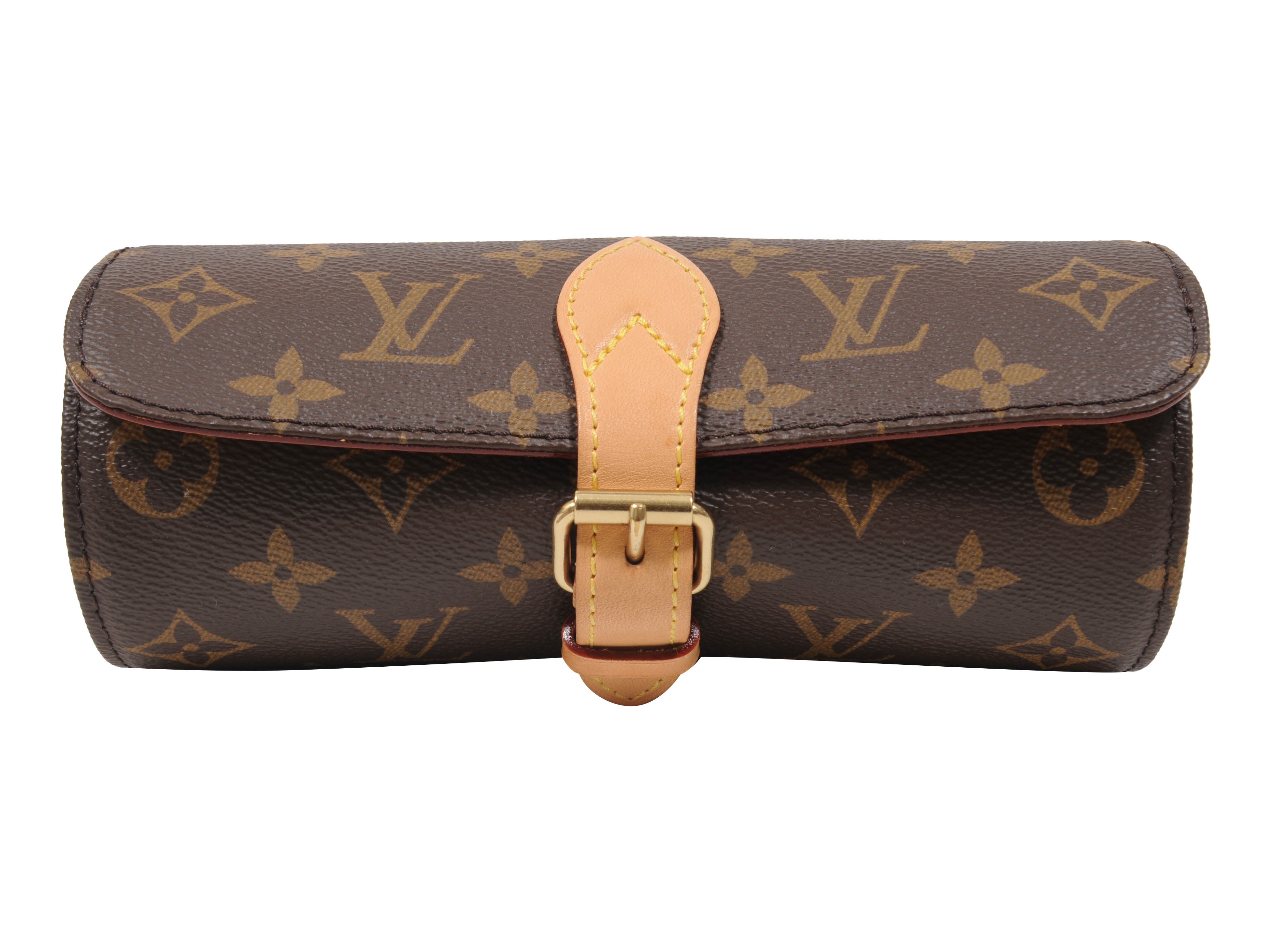 Louis Vuitton 3 Watch Case - Taiga Leather