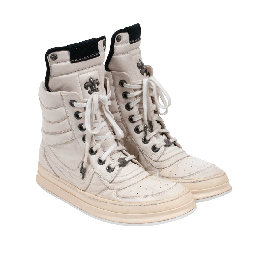 Rick owens geobasket chrome hearts