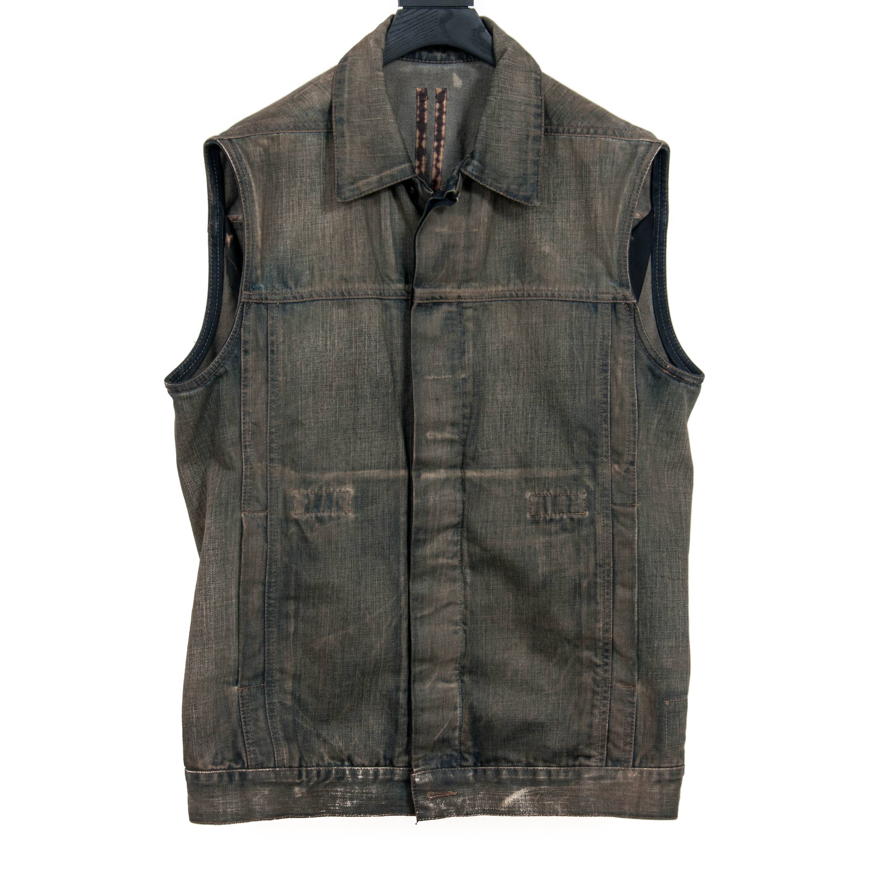 Rick Owens Drkshdw Sleeveless Denim | eclipseseal.com