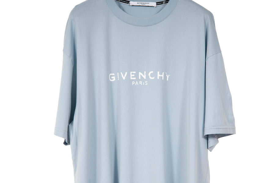 givenchy faded logo t shirt
