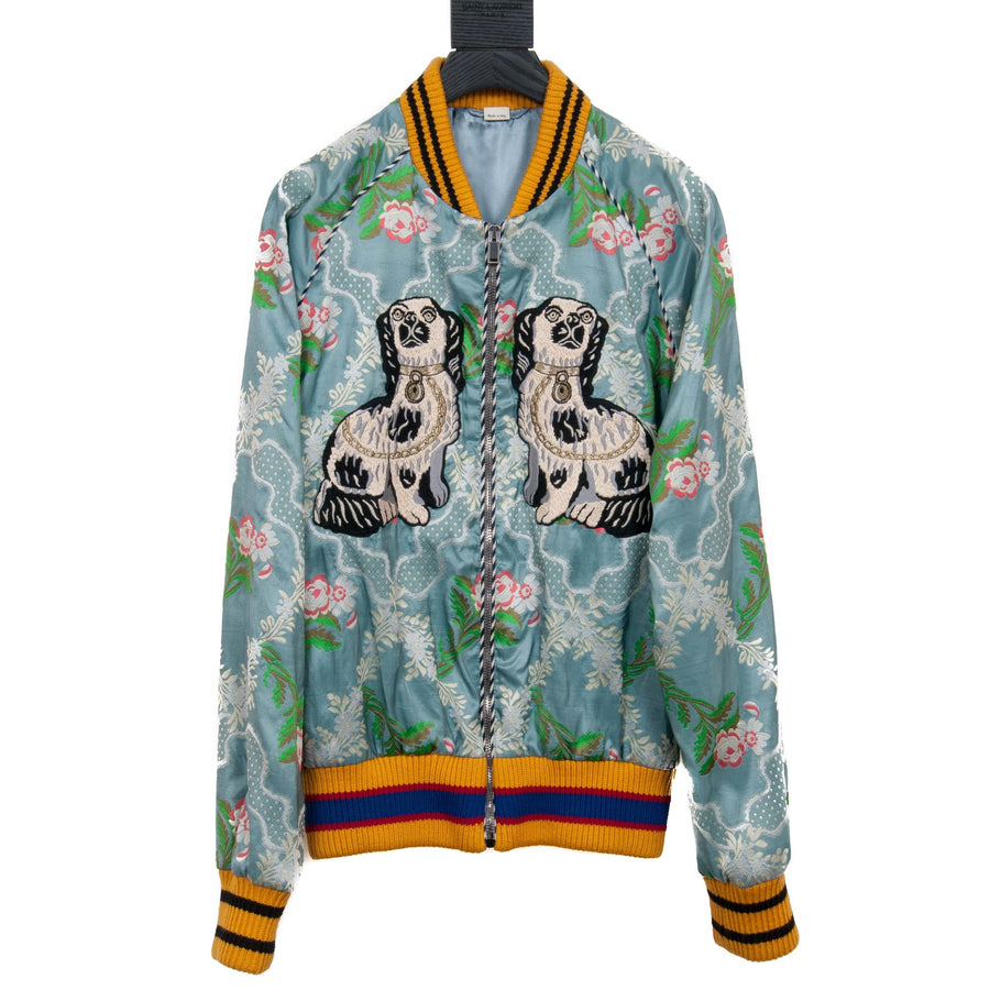 gucci dog bomber jacket