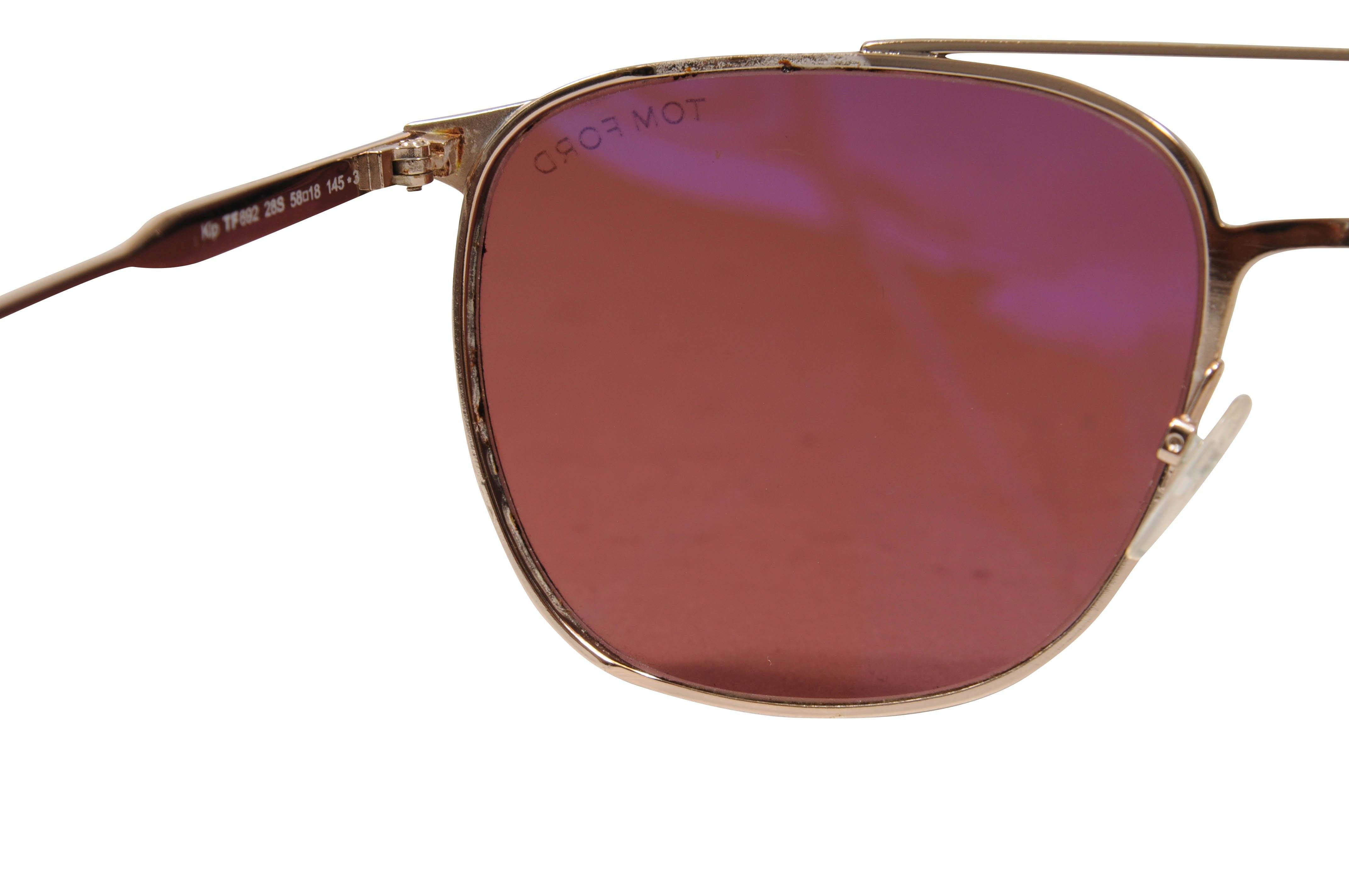 Tom Ford Men's Kip 58MM Aviator Sunglasses – THE-ECHELON