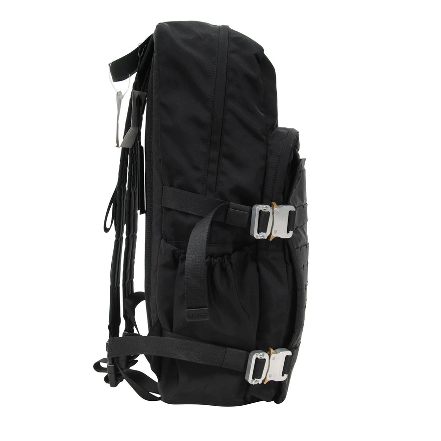 Black Nylon Camping Backpack