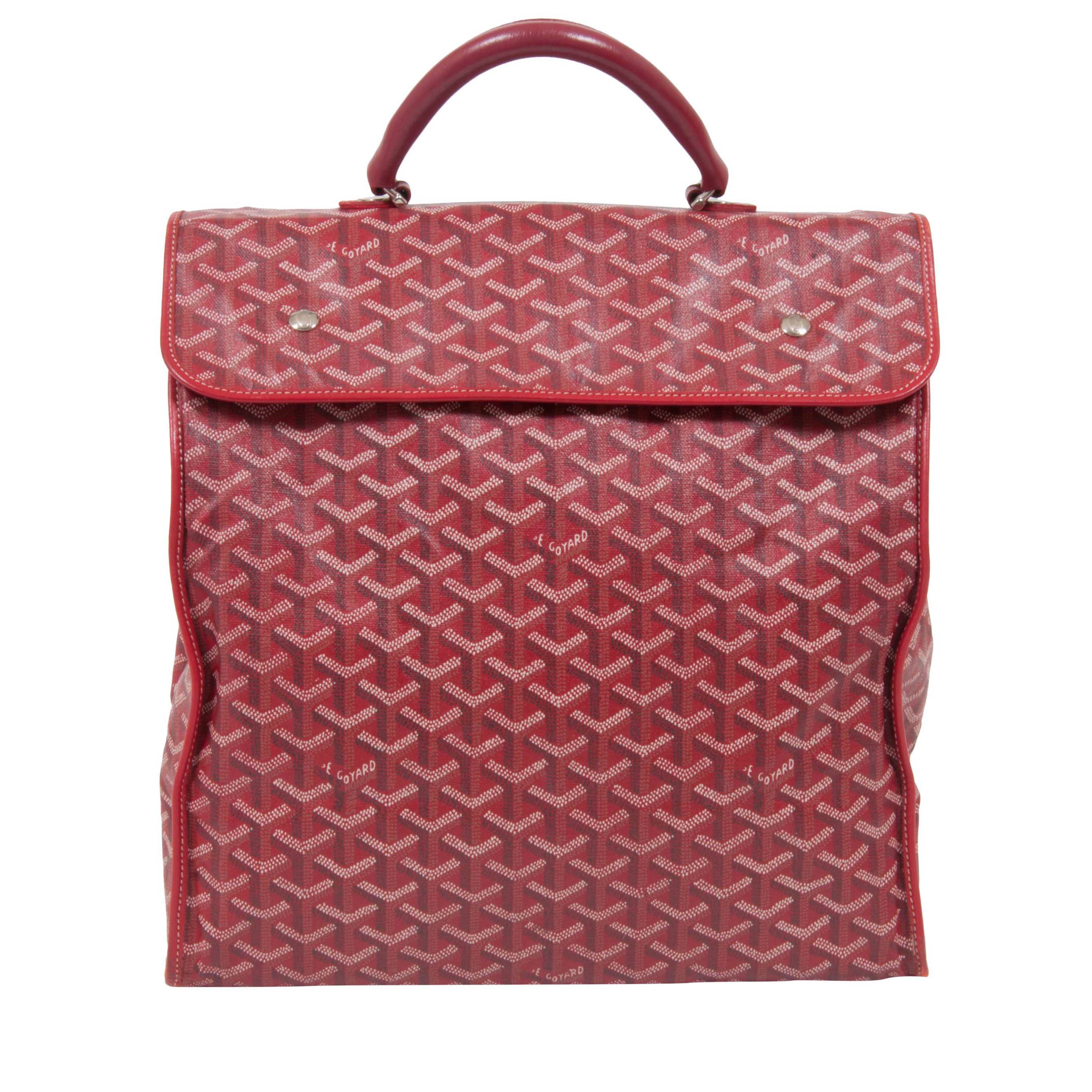 Goyard/ Goya handbag Saint Leger backpack foldable canvas handbag