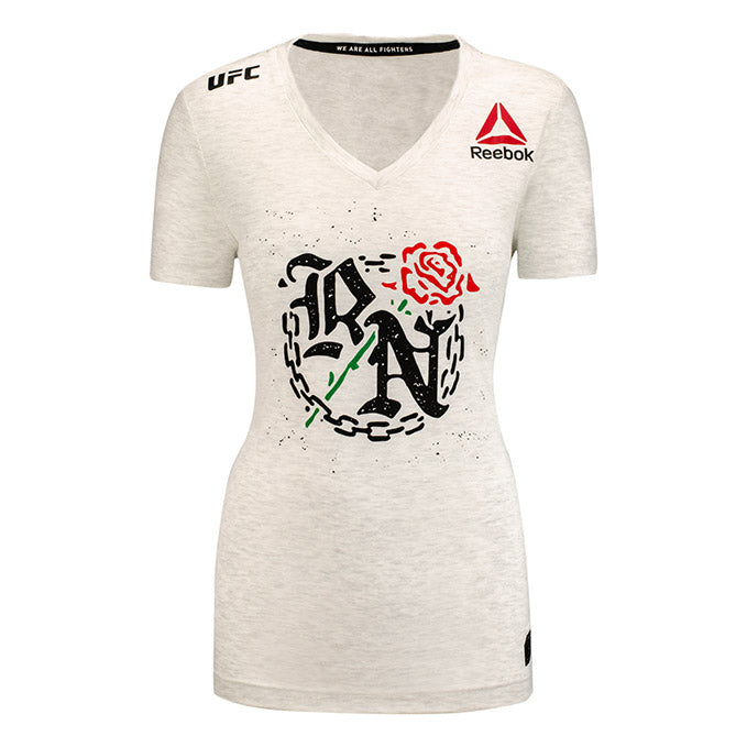 t shirt ufc reebok rose