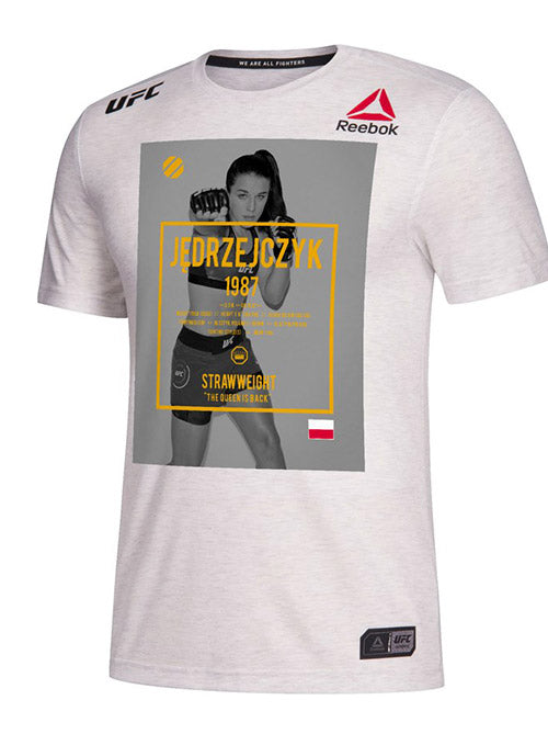 Men's Reebok Joanna Jedrzejczyk Chalk 