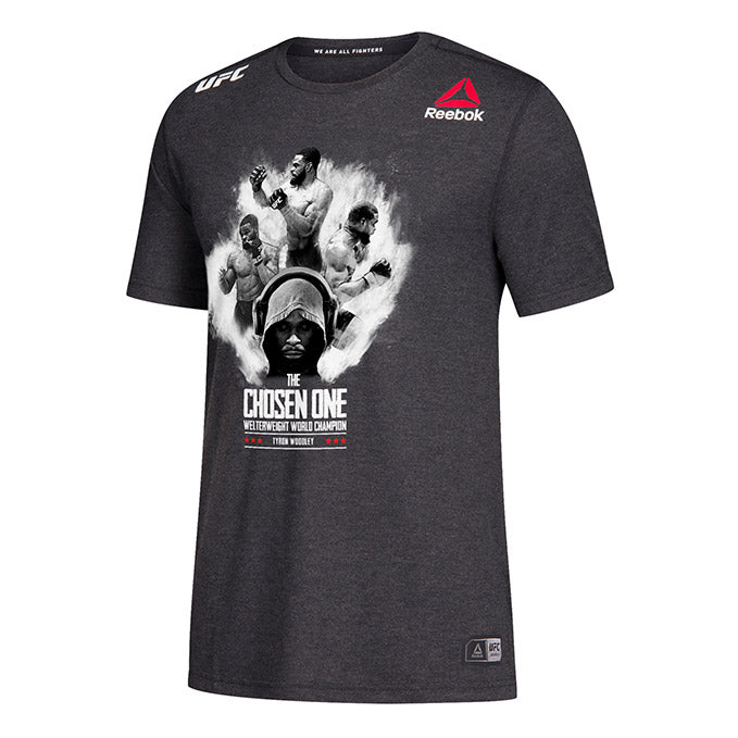 Men's Reebok Tyron Woodley Black 