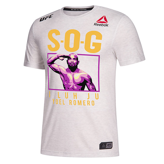 Men's Reebok Yoel Romero Chalk UFC 248 