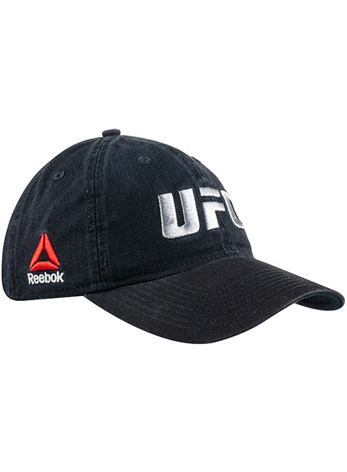 Women's Reebok Black UFC Slouch Cap 