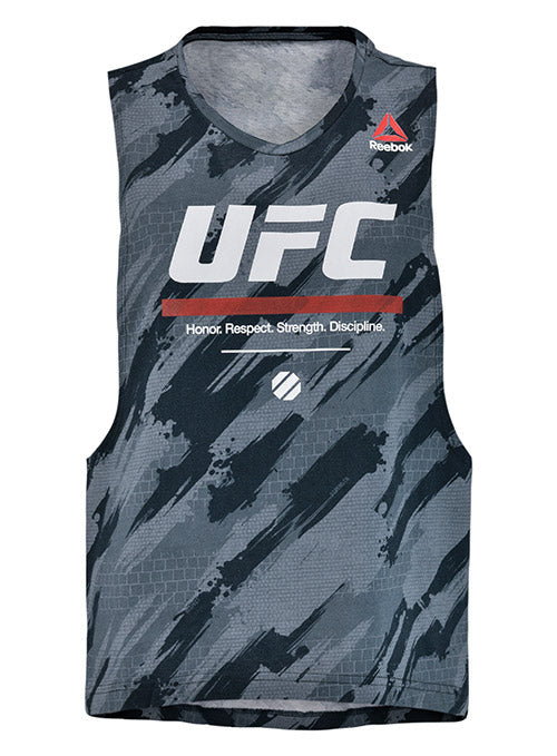 Women's Reebok Black UFC Fan Tank Top 