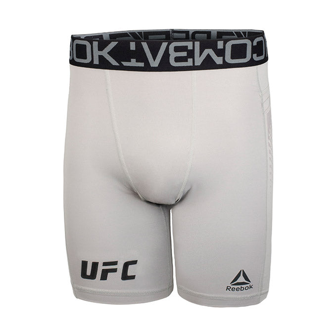 Reebok Grey UFC Tudo Compression Short 