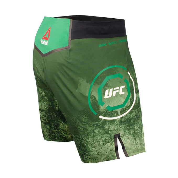 reebok green shorts