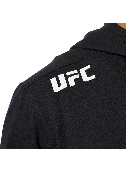 men's reebok white ufc fight night hoodie
