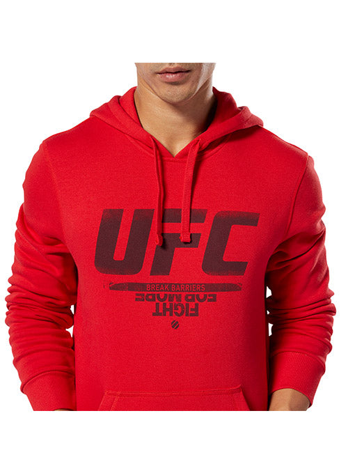 reebok red hoodie