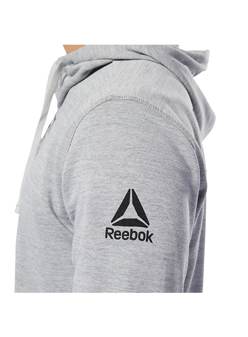 Reebok Grey UFC Fan Gear Logo Full Zip 