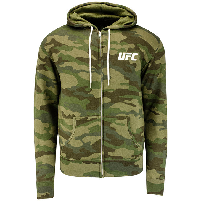UFC Camo Full Zip Hoodie – UFC Store
