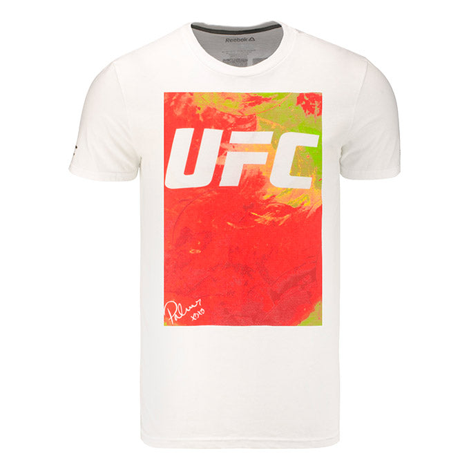 t shirt ufc reebok orange