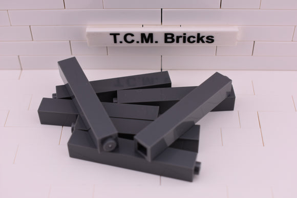 Dark Bluish Gray / 2453 TCM Bricks Brick 1 x 1 x 5