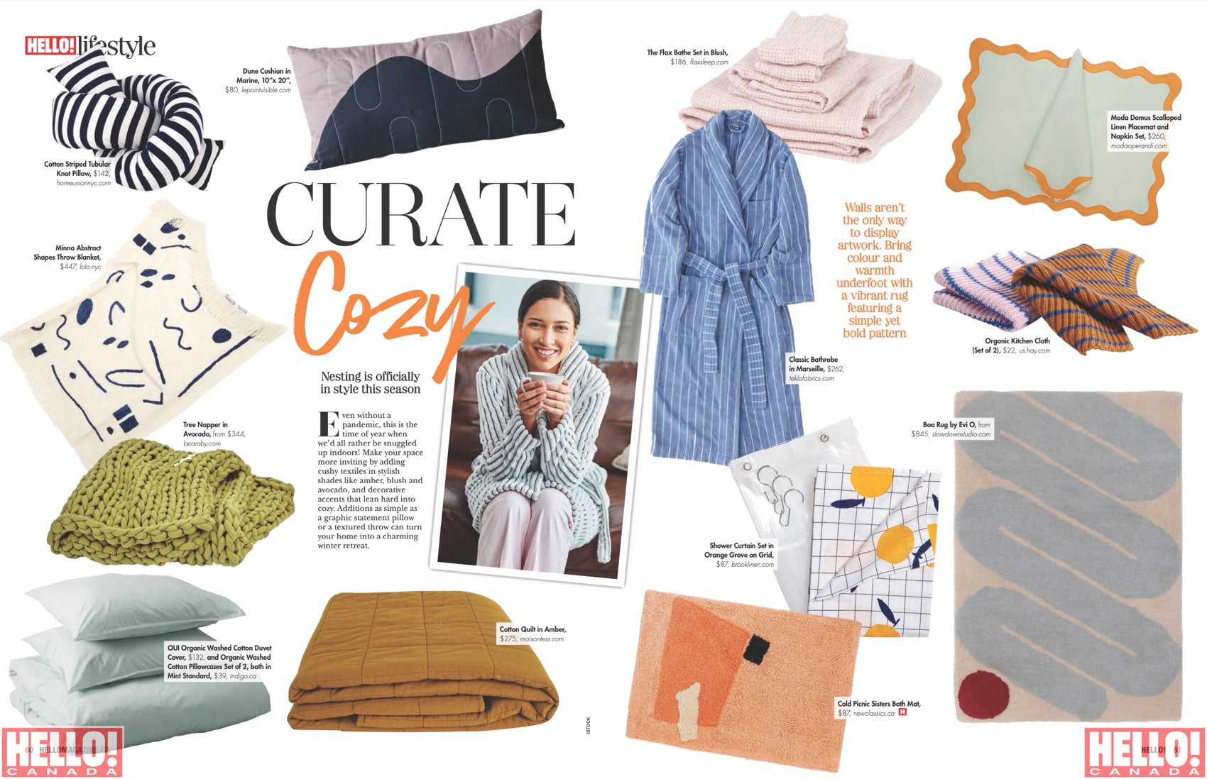 Curate cozy