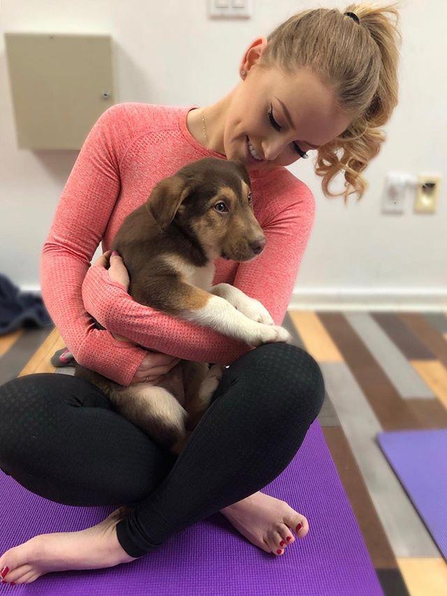 puppy yoga events near me