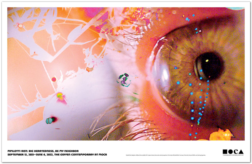 Pipilotti Rist: Big Heartedness, My Poster (Eye) MOCA Store
