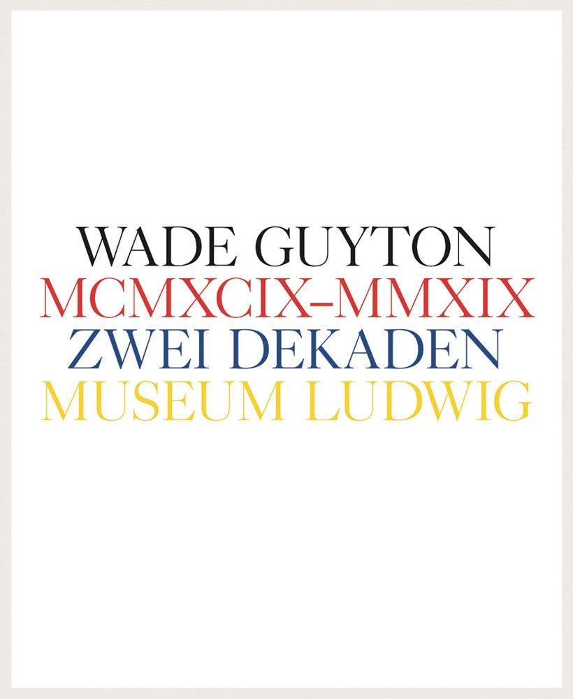 Wade Guyton: Zwei Dekaden MCMXCIX MMXIX