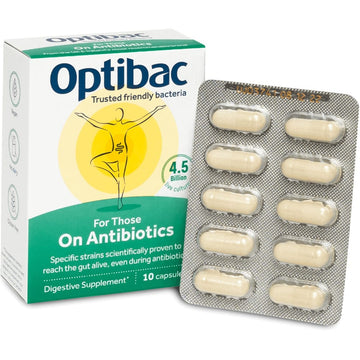 Optibac Probiotics - Saccharomyces Boulardii - Health Store Macroom