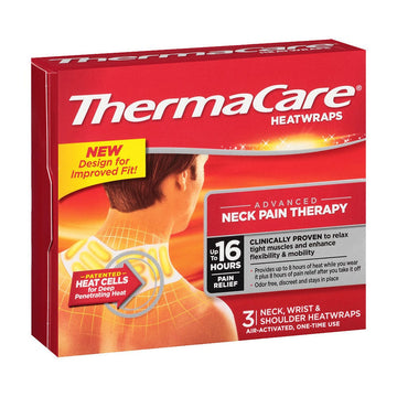 ThermaCare Lower Back & Hip Pain Relief Heat Wraps, Small/Medium