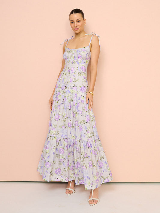 Da Cova Maxi Dress- Faro Floral