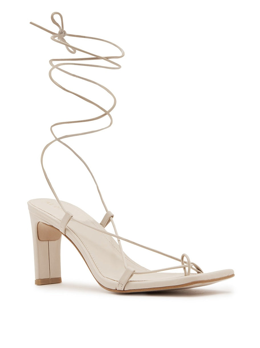 Alohas Grace Heel in Corn Ivory Coco Lola