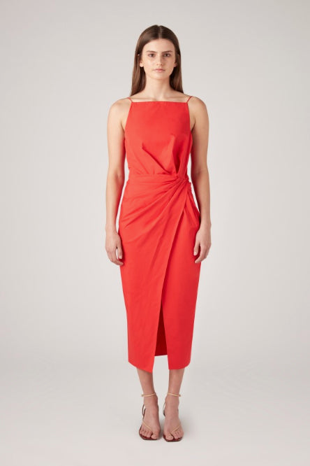 camilla and marc red dress