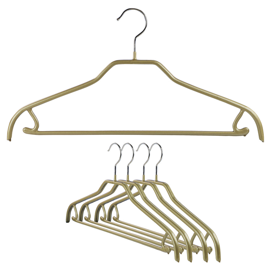 Silhouette Shirt Hanger with Bar & Hook, 41-FRS, White – mawa