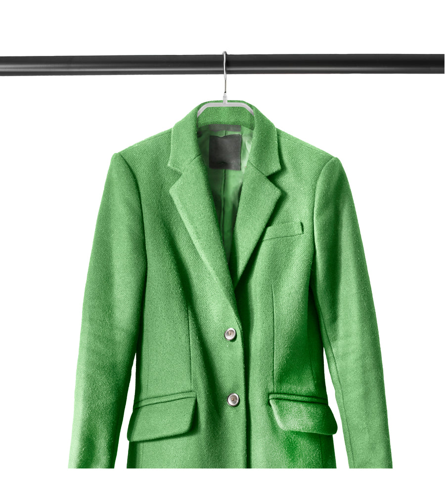 Metropolis Series, Bodyform Wide Shoulder Coat Hanger with Pant Bar, P –