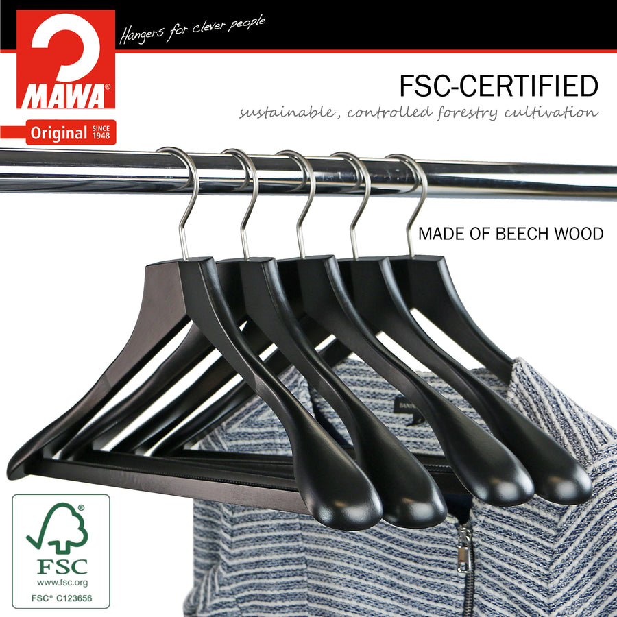 Mawa, Silhouette Collection Model 41-frs Set of 5, Black