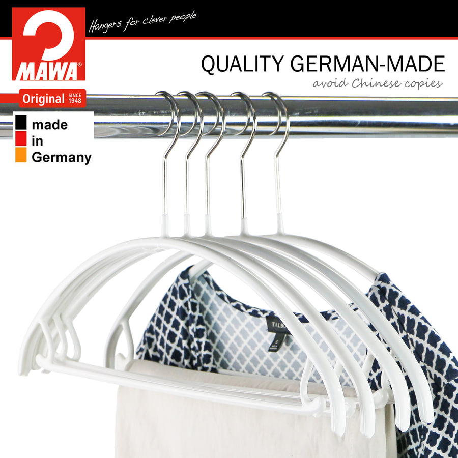 MAWA European Space-Saving Hangers, 3 Colors, 8 Styles & Sets, Made in  Germany on Food52