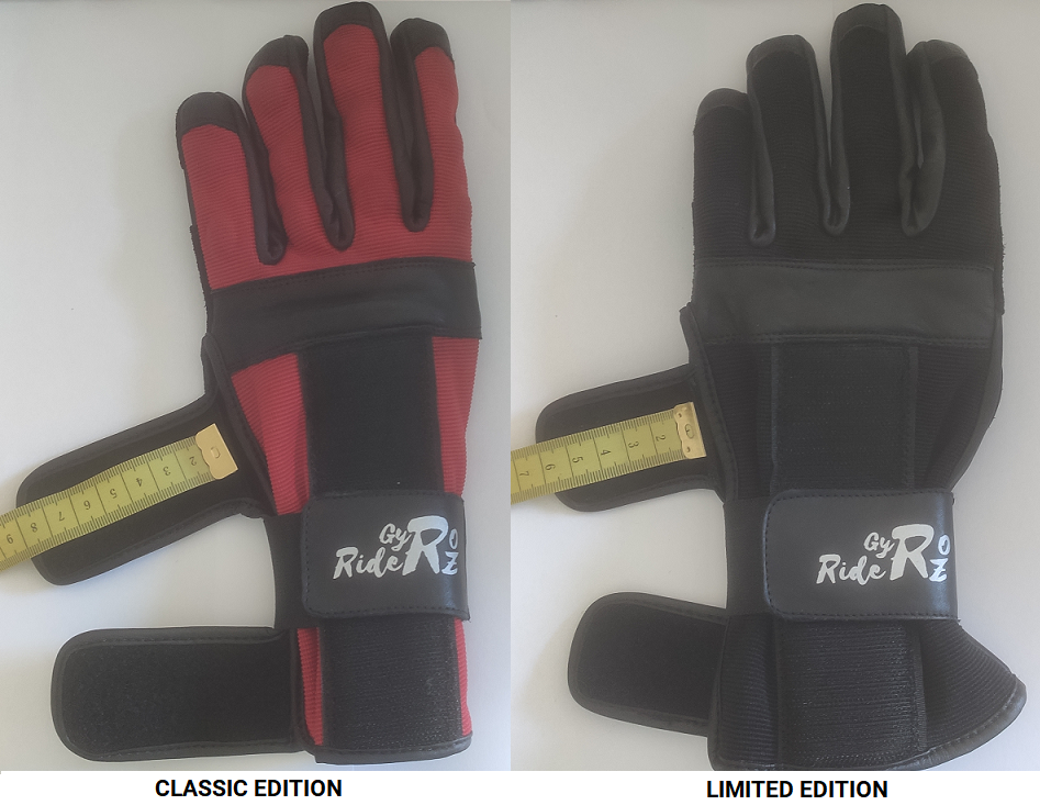 gyroriderz gloves classic and limited edition