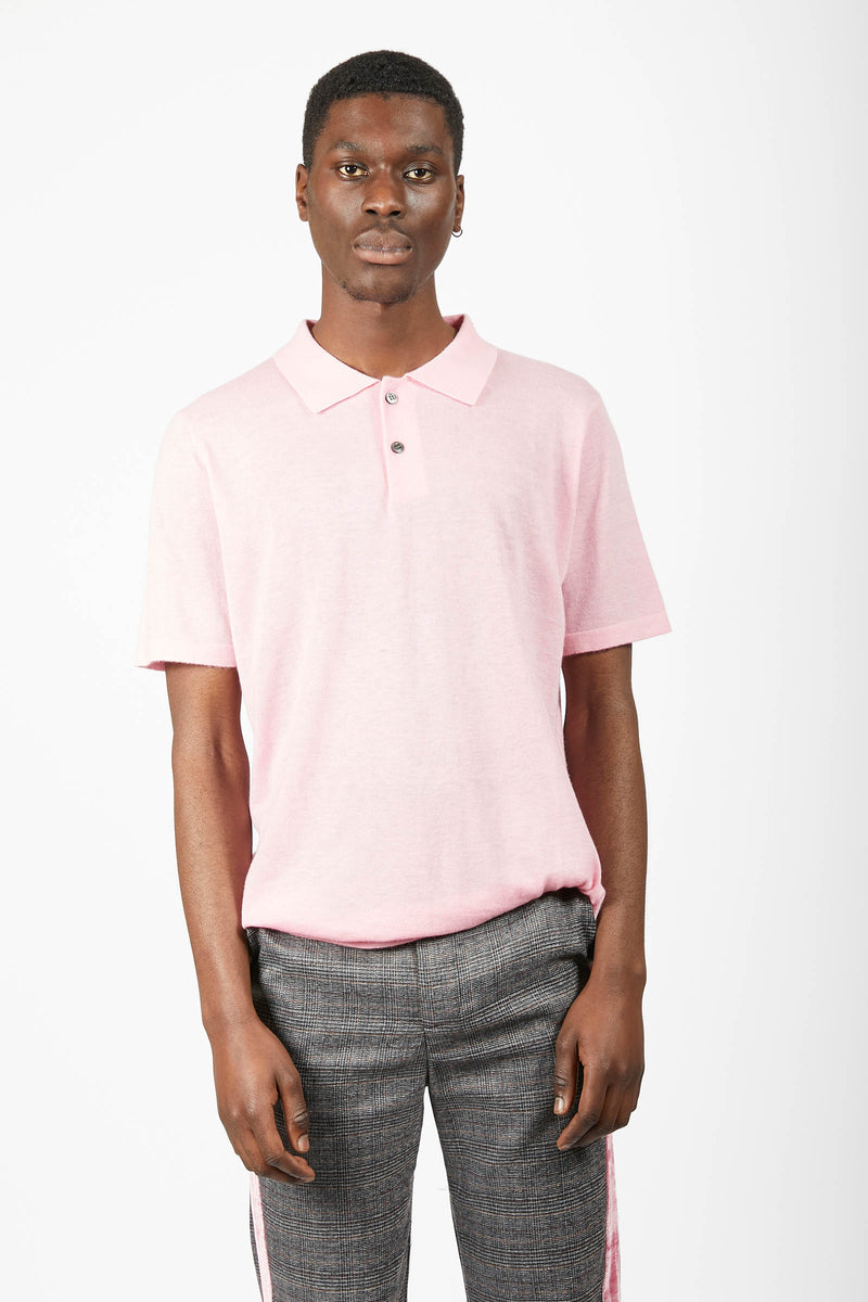 cashmere polo shirt