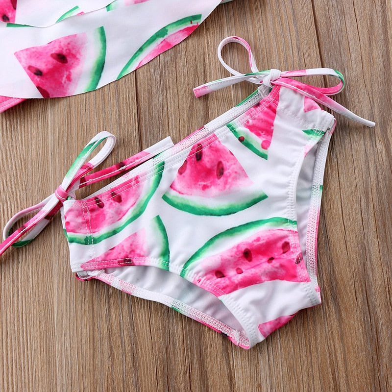 baby girl watermelon bathing suit