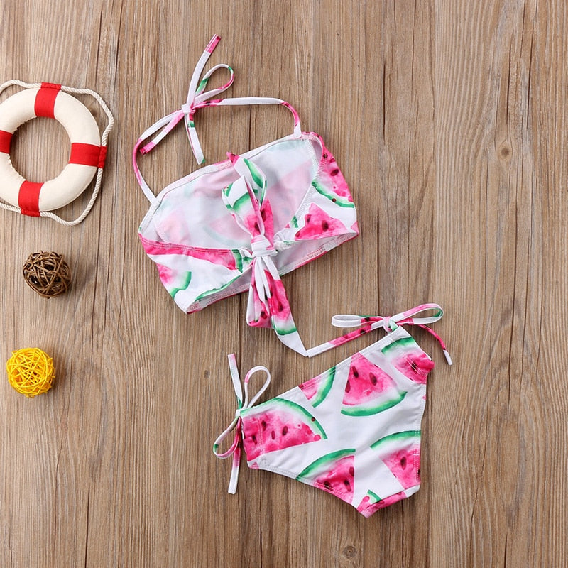 watermelon bathing suit baby