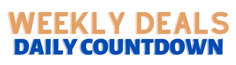 DealChanger Weekly Deals Daily Countdown - Monday's Deals