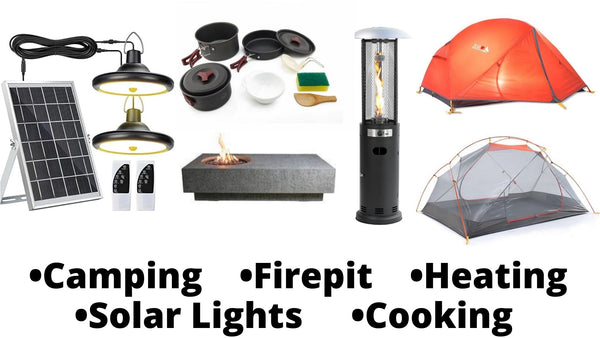 Weekly Deals Daily Countdown: Thursday - Camping, Firepit, Heating, Solar Lights, Cooking