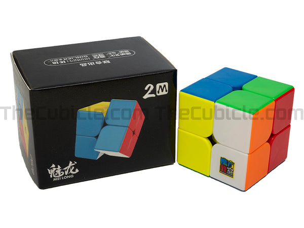 Yuxin pouco magia 2x2 v2m cubo de velocidade magnética stickerless