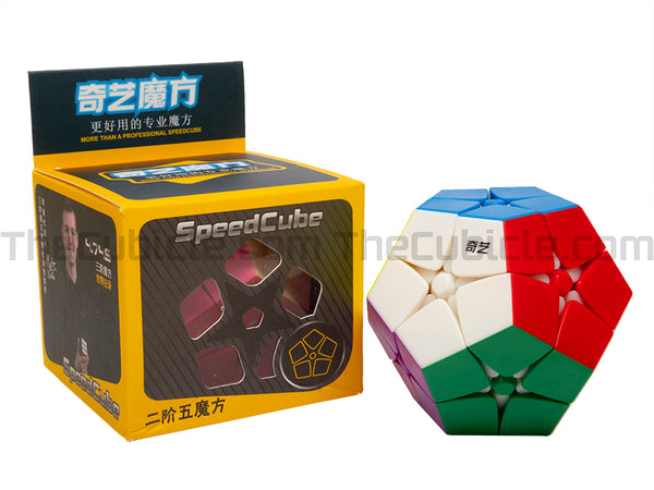 CuberSpeed QY Toys Megaminx Sculpted Stickerless Magic Cube QiHeng S  Stickerless Sculpted 12 Sided Cube megaminx Speed Cube